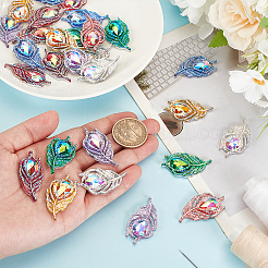 Кабошоны из смолы 35шт 7 цветов DIY-FG0007-13