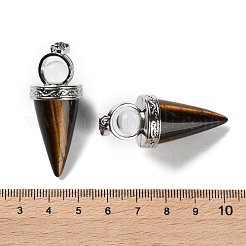 Природных тигровый глаз подвески&nbsp;G-F777-06P-09