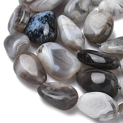 Природные Ботсвана агат бисер нитей&nbsp;G-L650-D03-04