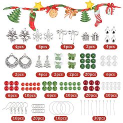 Набор для самостоятельного изготовления сережек на рождественскую тематику DIY-SC0021-63