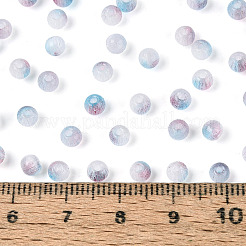 Perles de verre de style banc à étirer&nbsp;SEED-Q039-01H