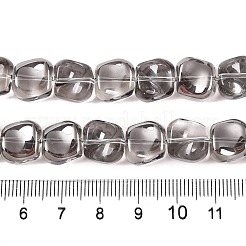 Стеклянные бусины с гальваническим покрытием  EGLA-N012-07Q