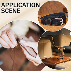 3 рулон 3-х цветной плоской вощеной полиэфирной нити&nbsp;YC-CL0001-01A