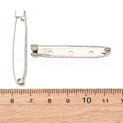 Железа брошь контактный назад булавки на вылов бар с 3 отверстиями IFIN-A171-04I