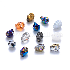 Гальванические стеклянные бусины EGLA-Q121-01