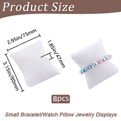 8 шт. подушка для браслета/часов с ворсом BDIS-BBC0001-02A