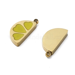 Подвески из нержавеющей стали 304 с эмалью&nbsp;LS-STAS-D302-05G