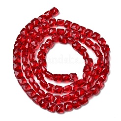 Прозрачные стеклянные бусины&nbsp;X-GLAA-L050-A16