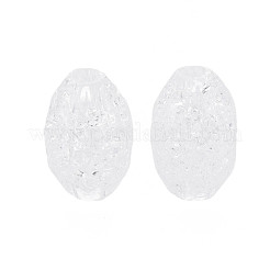 Прозрачные хрустящие акриловые европейские бусины CACR-S010-10