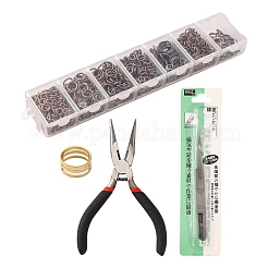 Набор для поиска поделок для изготовления ювелирных изделий DIY-YW0006-12R