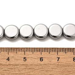 Гальванические нити из синтетических немагнитных гематитовых бусин G-L613-L01-02A