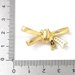 Латунные микропаве прозрачные подвески с фианитом KK-A236-12G