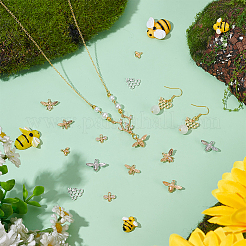 16шт 8 стиля латунные подвески&nbsp;KK-BC0015-18