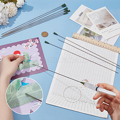 Нержавеющая сталь 304 с пластиковой иглой-дозатором с тупым кончиком FIND-WH0126-590