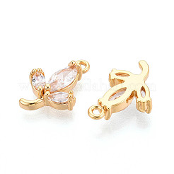 Латунные микро проложить кубического циркония подвески&nbsp;KK-N263-66G