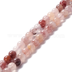 Chapelets de perles en pierre gemme naturelle, lisser, ronde, 6~6.5mm, Trou: 1.2mm, Environ 61 pcs/chapelet, 14.96 pouce (38 cm)
