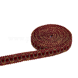 Superfindings 1 pieza fenghuangwu trenza trim 13.67 yardas poliéster tejido trenza trim 20mm rojo tela decorativa trim para disfraz diy costura artesanía adorno tapicería decoración del hogar