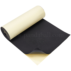 BENECREAT 3mm Thick Black Self-adhesive Eva Foam Roll 200x30cm Adhesive Craft Foam for Furniture Protection, Crevice Filling, DIY Craft Adhesive Foam Rolls