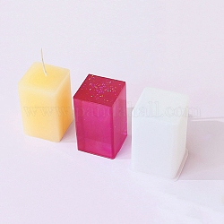Stampi per candele in silicone fai da te, per fare candele, bianco, 5x4.8x7.1cm