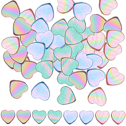 SUNNYCLUE 2 Strands Electroplated Natural Freshwater Shell Beads Strands, Dyed, Heart, Mixed Color, 10x10.5x3mm, Hole: 0.8mm, about 34pcs/strand, 13.78 inch~13.98 inch(35~35.5cm)