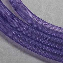 Пластиковый сетчатый шнур, темно-синий, 4 мм, 50 ярд / пачка (150 фута / пачка)