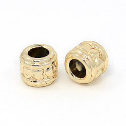 Nickel Free & Lead Free Golden Alloy Wing Beads, Long-Lasting Plated, 11x9mm, Hole: 6mm