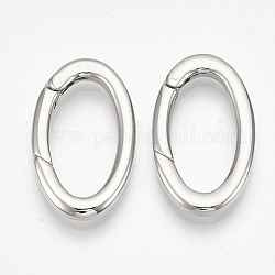 304 пружинное кольцо из нержавеющей стали, овальные кольца, цвет нержавеющей стали, 28x16x3 мм, внутренний диаметр: 21x10 мм