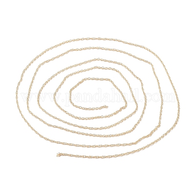 Веревочные цепи из желтого золота&nbsp;CHC-M023-22A-G-1