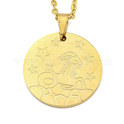 Ожерелья с подвесками в виде созвездий NJEW-S422-04G-10-1