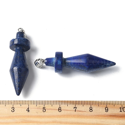 Крашеные природные лазурит подвески G-C187-03B-1