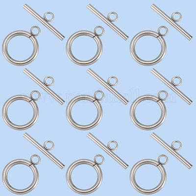 50 шт. застежки-тоглы из нержавеющей стали 304 STAS-BBC0007-49-1