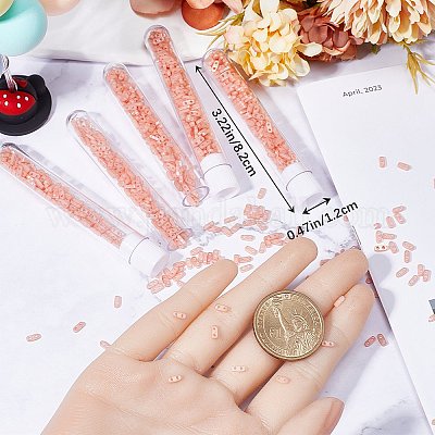 200шт стеклянные бусины с 2 отверстиями SEED-CN0001-20-1