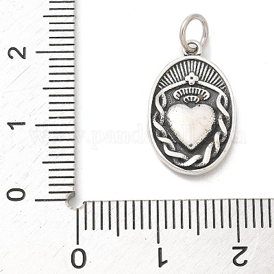 925 стерлингов серебряные подвески STER-R008-04AS-06-1