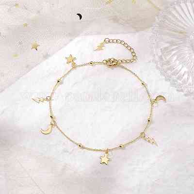 Припаянный браслет из троса из нержавеющей стали AJEW-AN00575-1