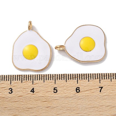 Подвески из эмали и сплава ENAM-O001-06B-G-1