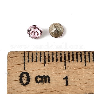 Стеклянные стразы кабошоны GLAA-A018-4mm-223-1