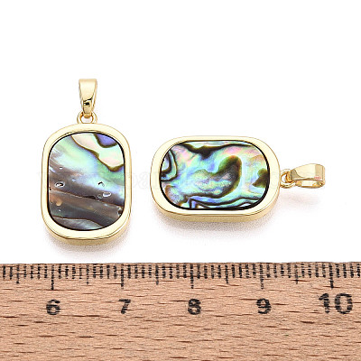 Природные пауа оболочки подвески&nbsp;KK-T073-64A-1