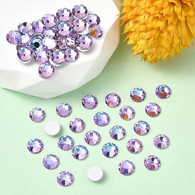 Preciosa® maxima crystal без горячей фиксации плоские камни Y-PRC-NSS16-00030-265-1