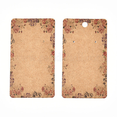 Картонных карт дисплей серьги CDIS-F003-11B-1