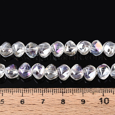 Гальванизируйте прозрачное стекло бисер нитей EGLA-N017-05A-A01-1