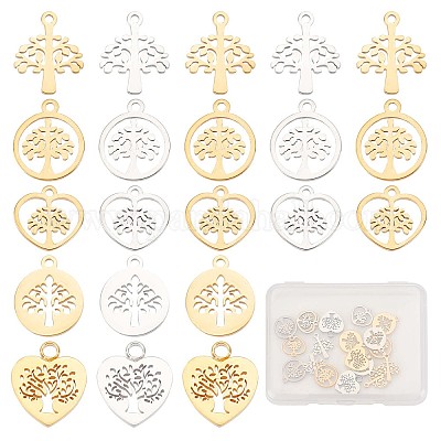 20 шт. 10 подвески из нержавеющей стали 304 STAS-CN0001-07-1