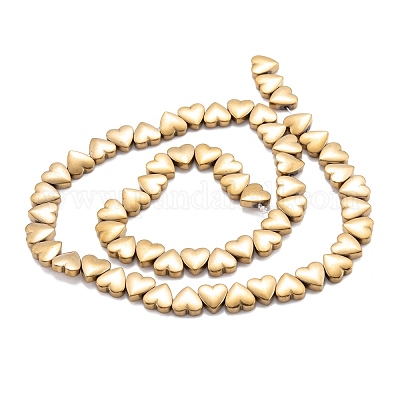 Немагнитные синтетический гематит бисер пряди G-B014-10B-06-1