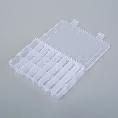 Herausnehmbare Perlenbehälter aus Kunststoff&nbsp;LS-CON-WH0070-84C-1