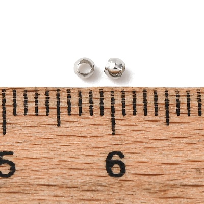 Зажимные бусины из латуни E002-NF-1