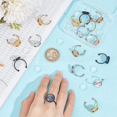 Набор для самостоятельного изготовления кольца-манжеты с открытым куполом FIND-DC0004-74-1