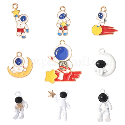 18шт 9 стиля подвески из сплава с эмалью FIND-FS0003-66-1