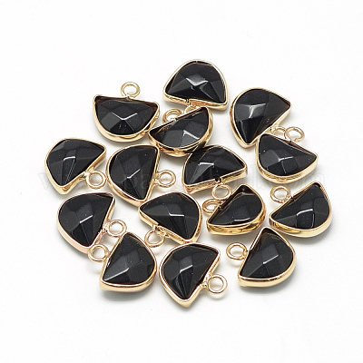 Натуральные белые нефритовые полукруглые подвески G-Q965-01-1