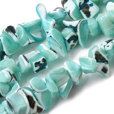 Нити бусин из натуральных трохоидных/трохус ракушек SHEL-B003-02K-1