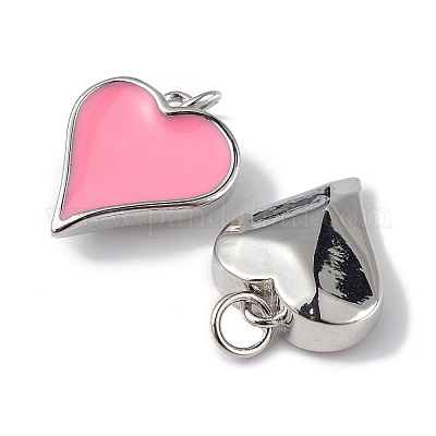 Эко-подвески с покрытием из латуни и эмали KK-F848-02P-1