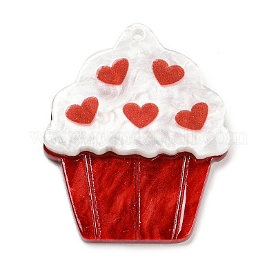 Подвески из непрозрачной смолы SACR-F011-04A-1